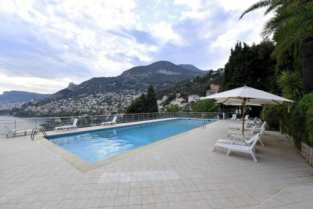 Grand Bleu, Appartamento Vista Mare E Monaco Rocabruna Exterior foto